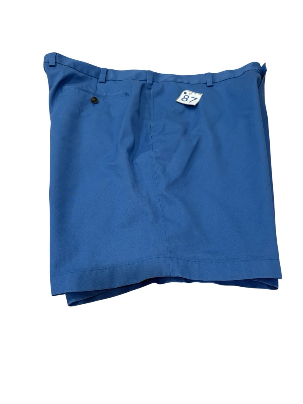 Brooks Brothers “346” Royal Blue Flat-Front Men's Shorts